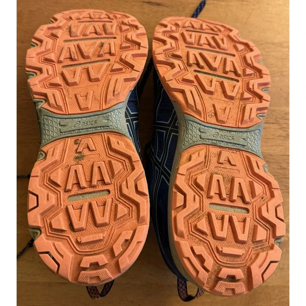 Asics Gel Venture 7 Running Sneakers Blue Mesh Lace Up Woman's 8.5